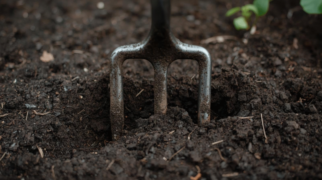 picture of a metal hand fork 