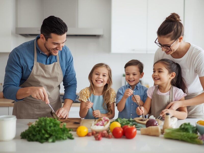 an -image -of- parents -having -fun- with -kids -in -the- kitchen- cooking -balancing -screen- time -with -real- play